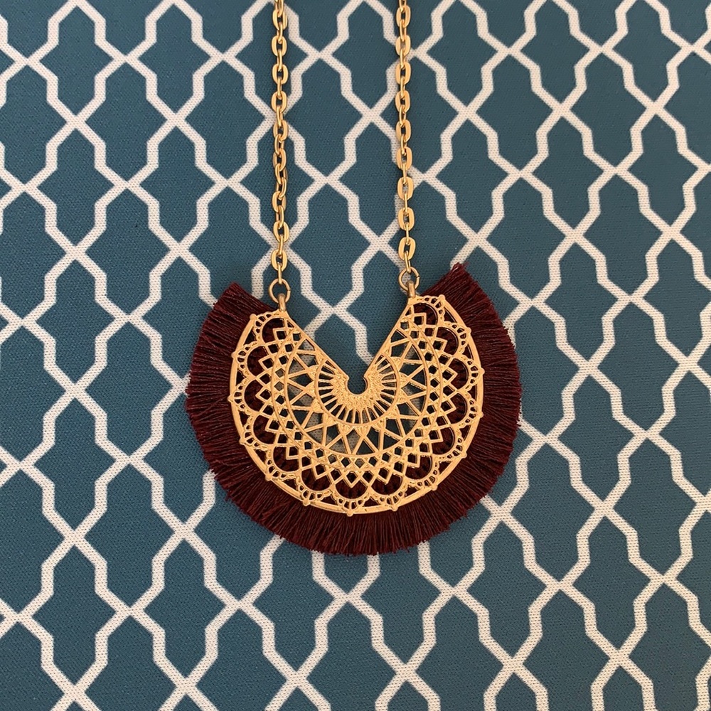 Long Gold Necklace